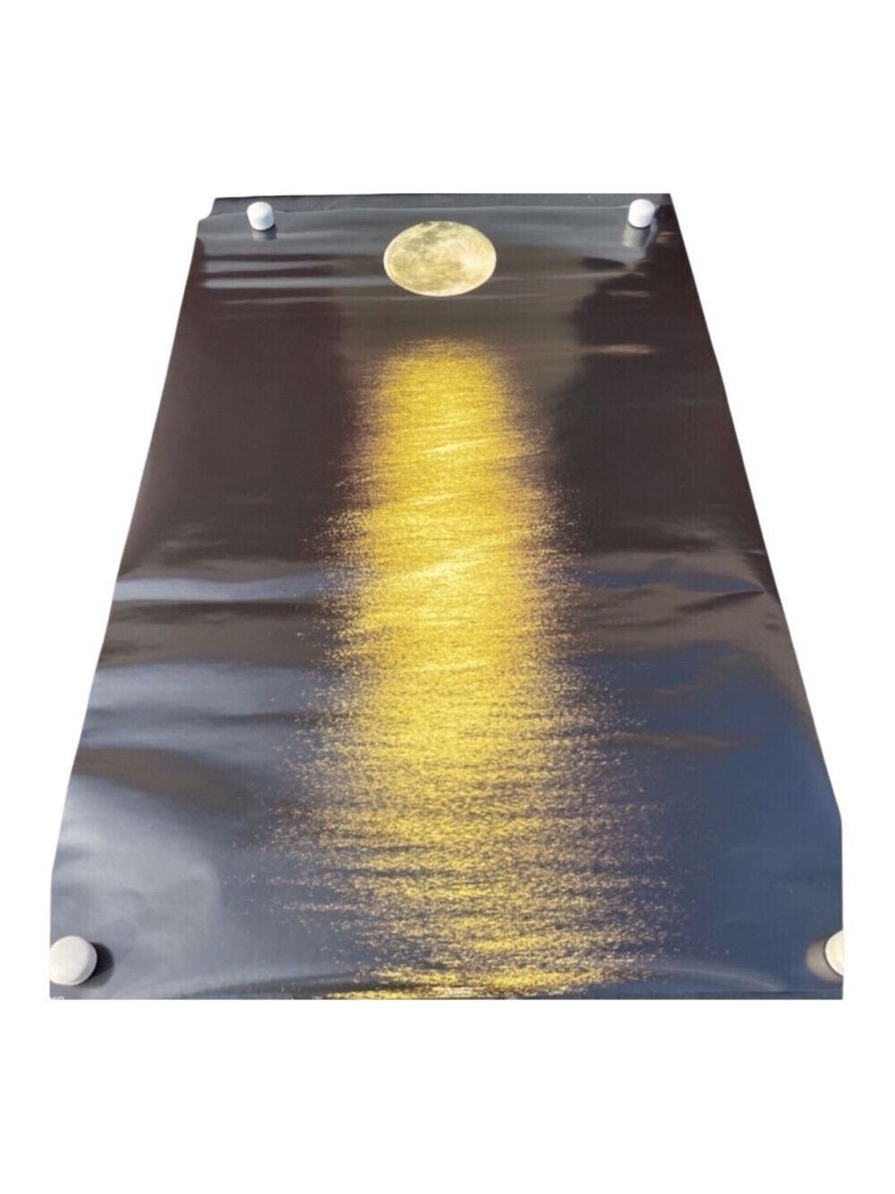 Reflection Full Moon Moonlight over Water Waves Poster 2’x3’